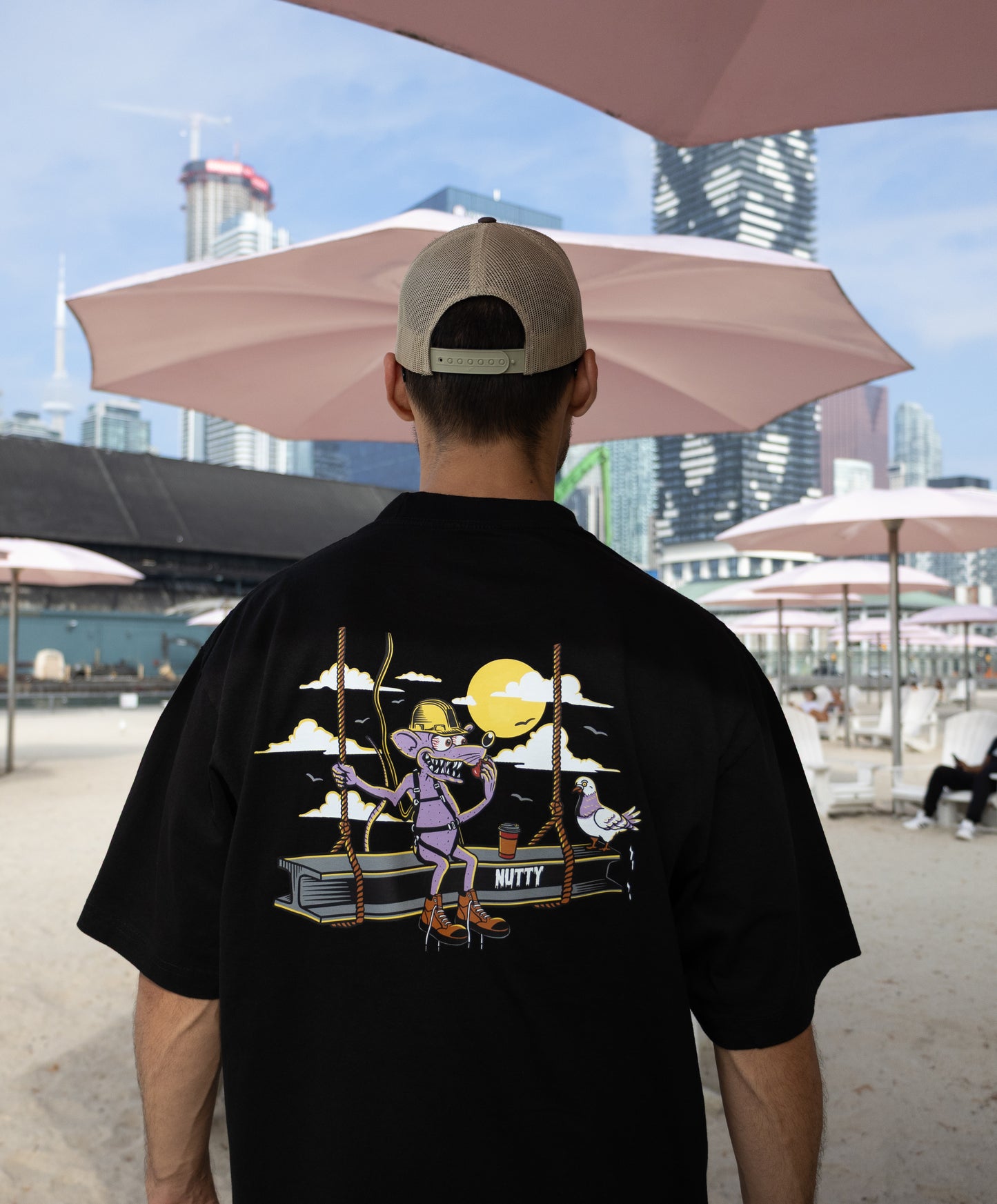 Nutty Apple Black T-Shirt
