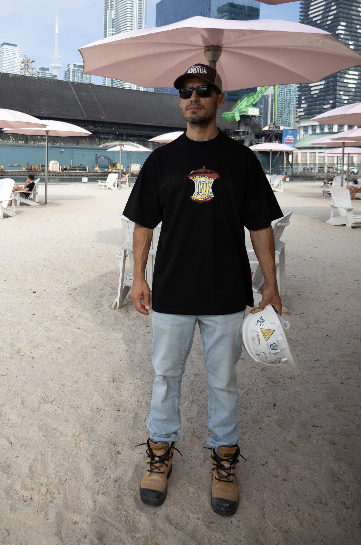 Nutty Apple Black T-Shirt