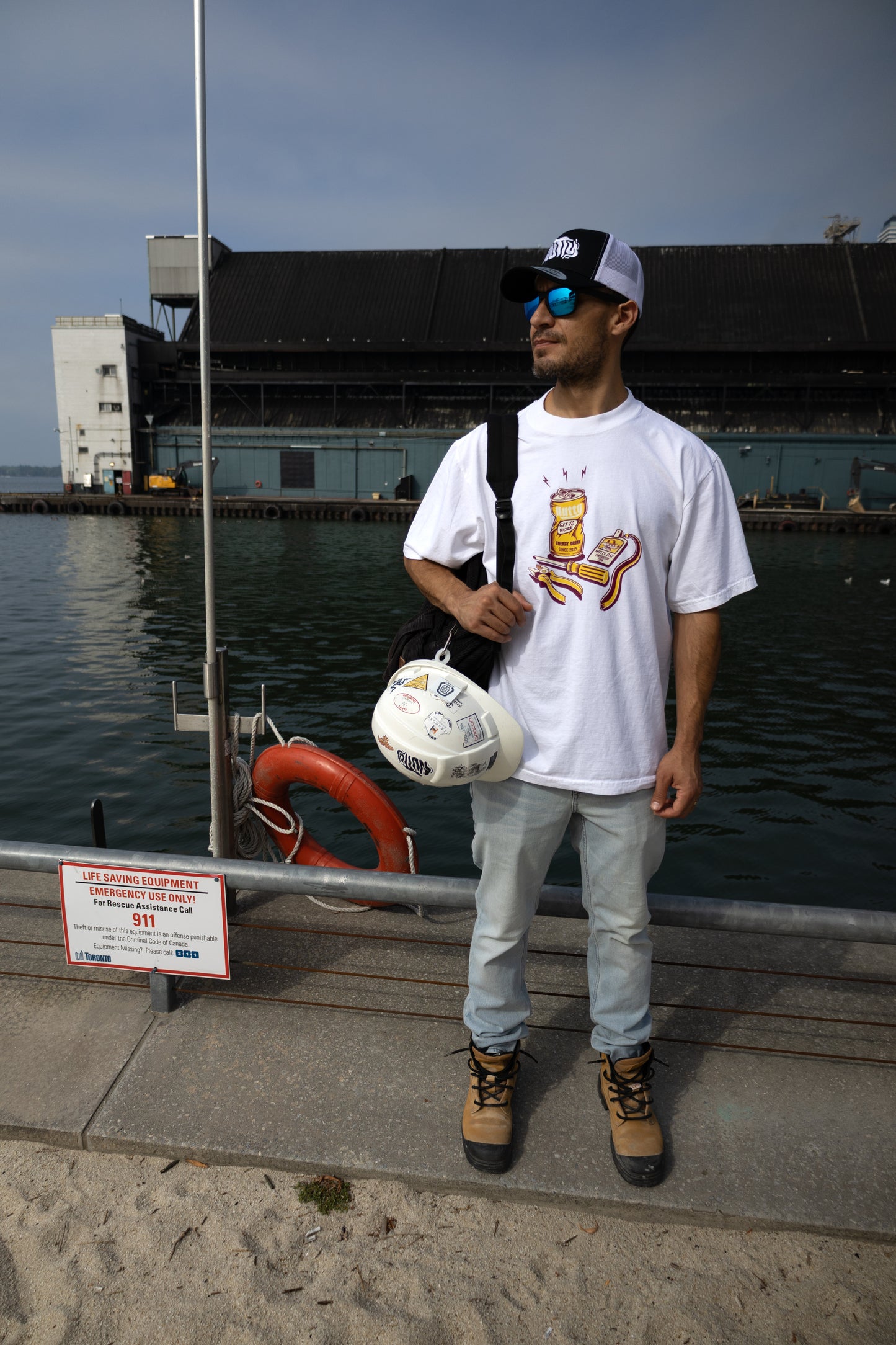 Nutty Energy Drink White T-Shirt