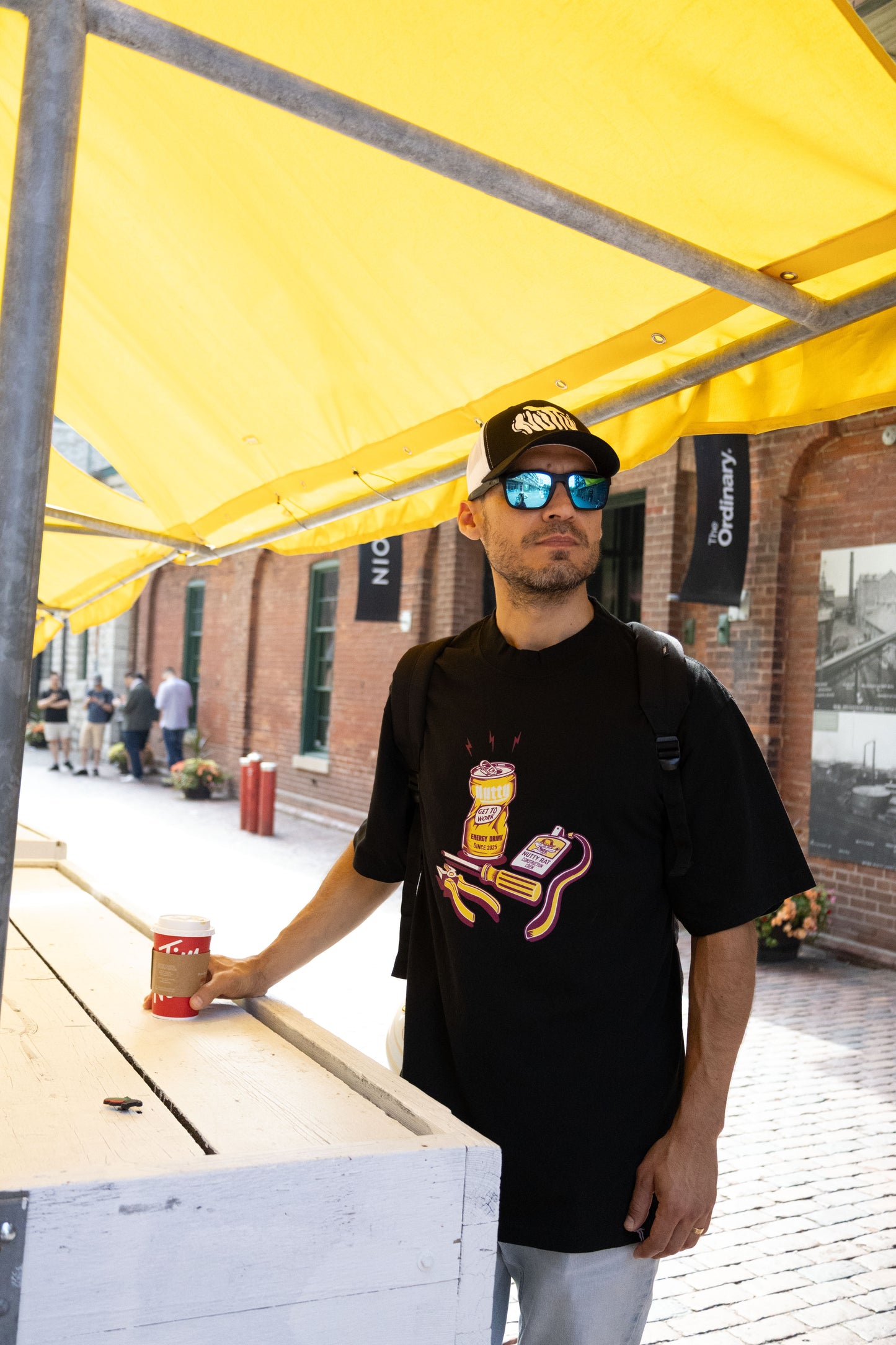 Nutty Energy Drink Black T-Shirt