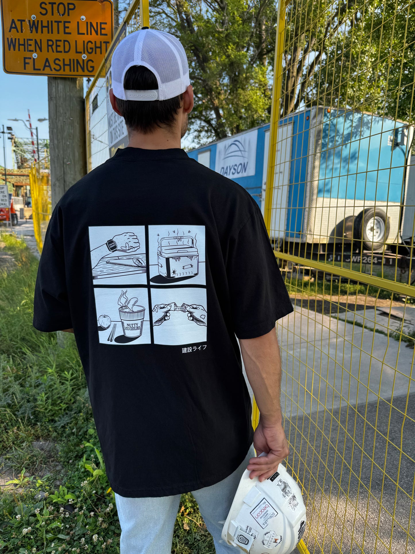 Nutty Manga Black T-Shirt