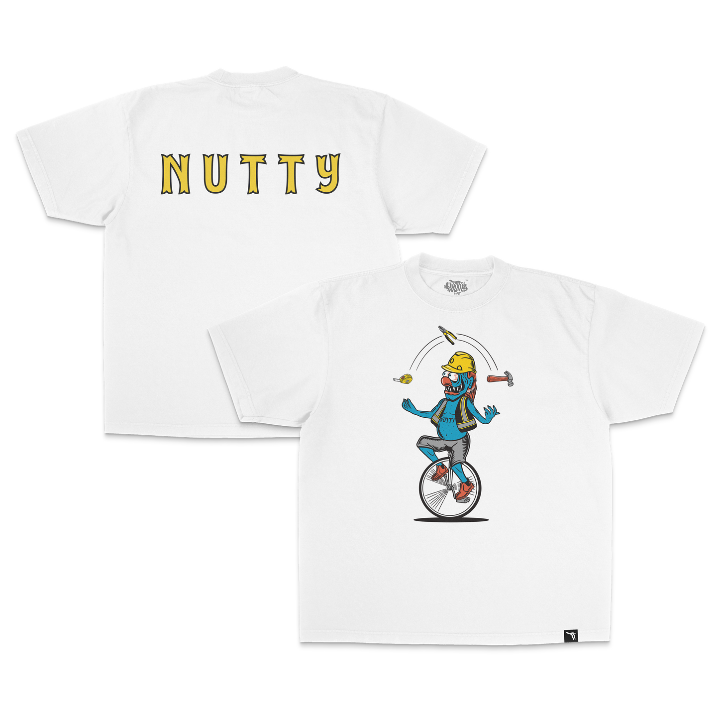 Tools Juggling White T-Shirt