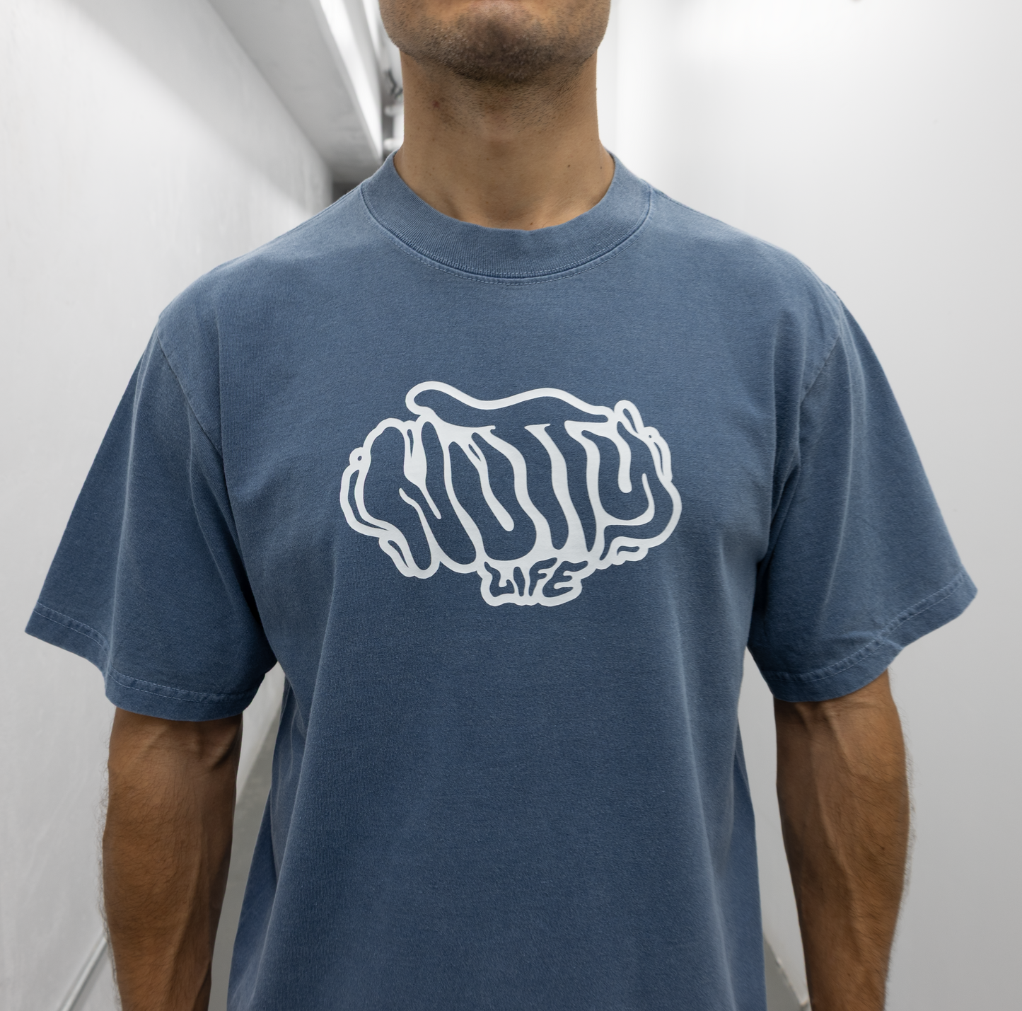 Nutty Life Washed Denim T-Shirt