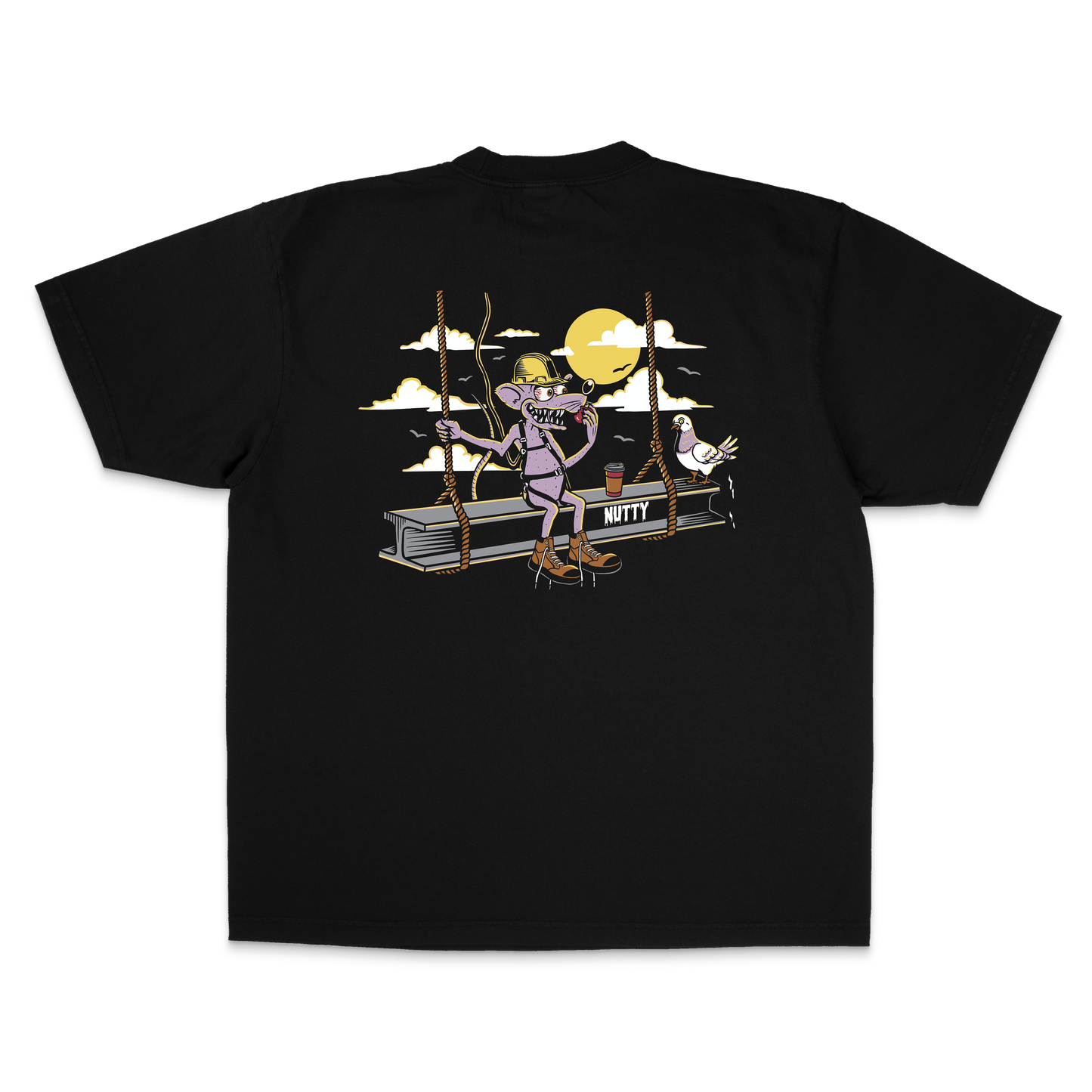 Nutty Apple Black T-Shirt