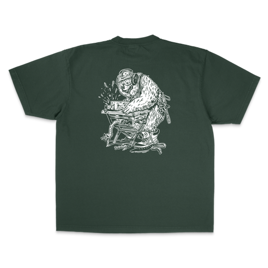 Carpenter Bear Moss T-Shirt