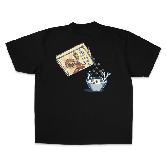 Nutty Cereal Black T-Shirt