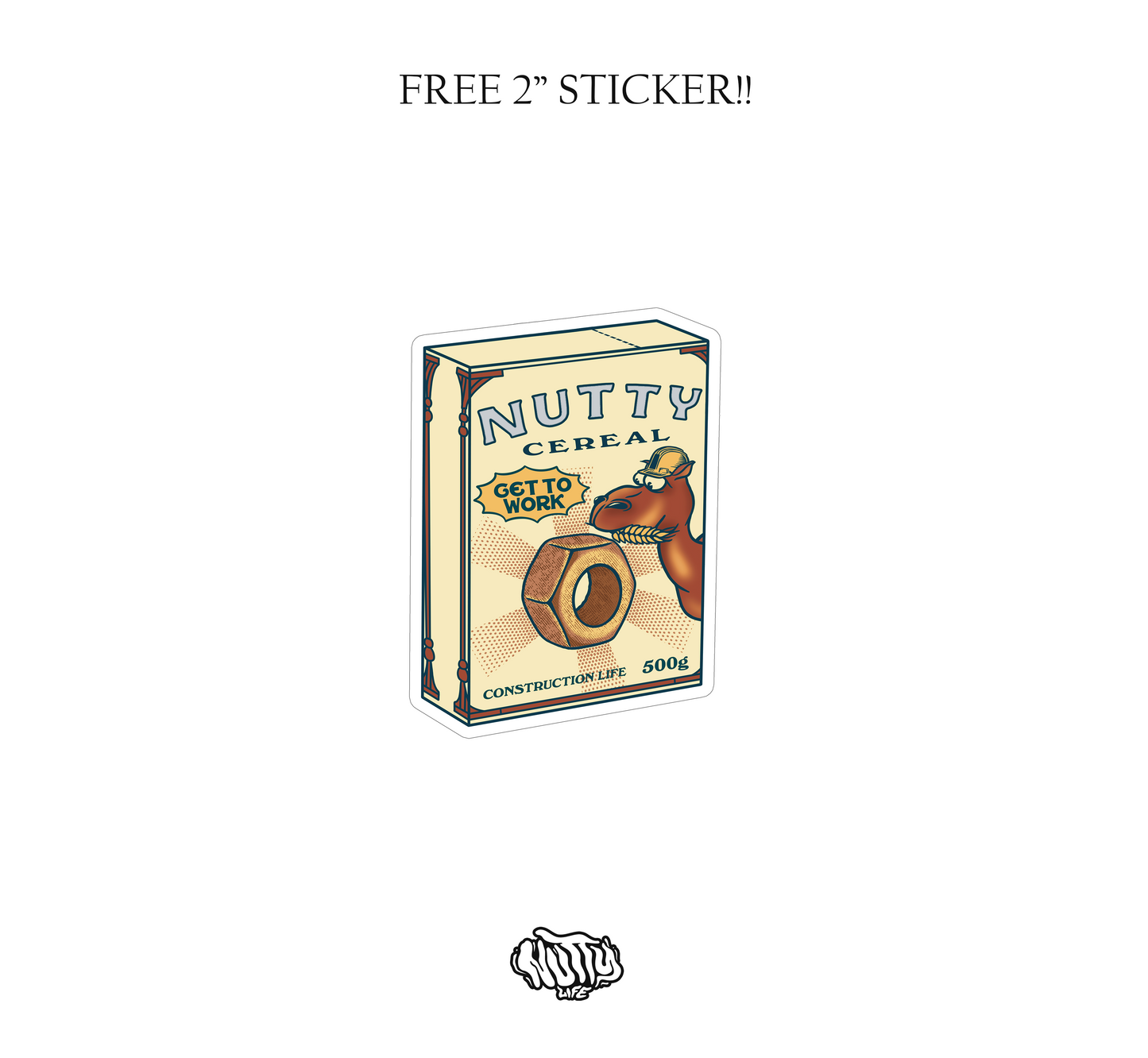 Nutty Cereal White T-Shirt