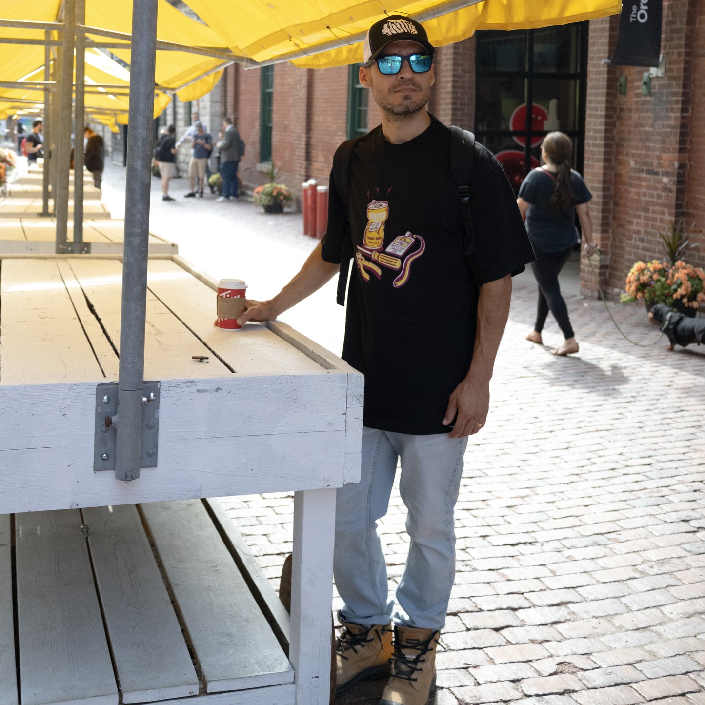 Nutty Energy Drink Black T-Shirt