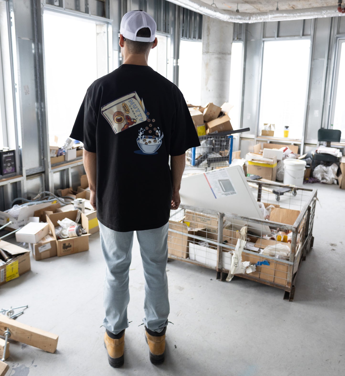 Nutty Cereal Black T-Shirt