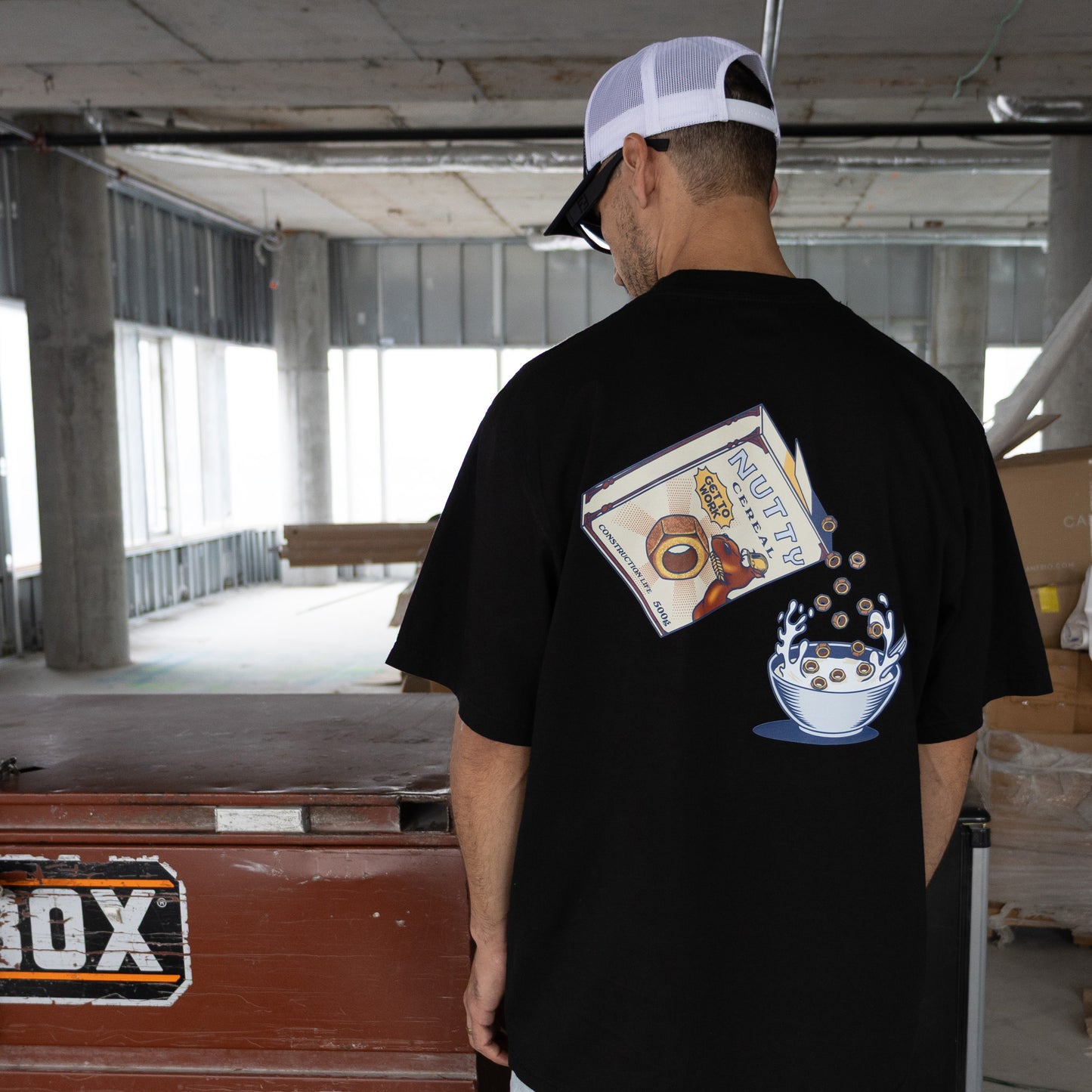 Nutty Cereal Black T-Shirt