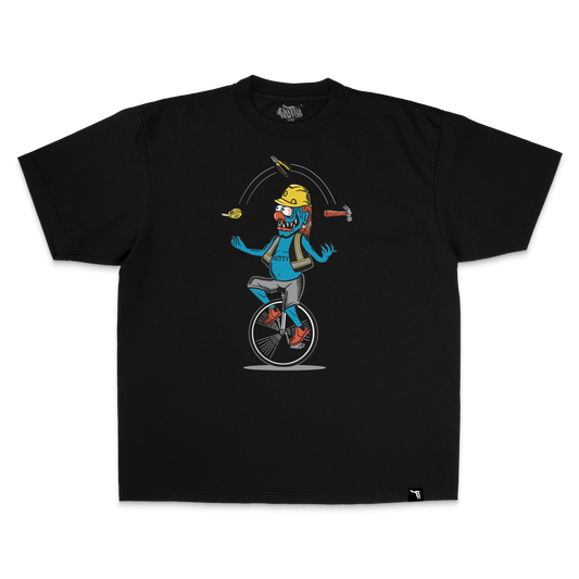 Tools Juggling Black T-Shirt
