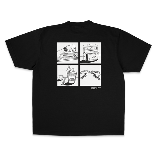 Nutty Manga Black T-Shirt