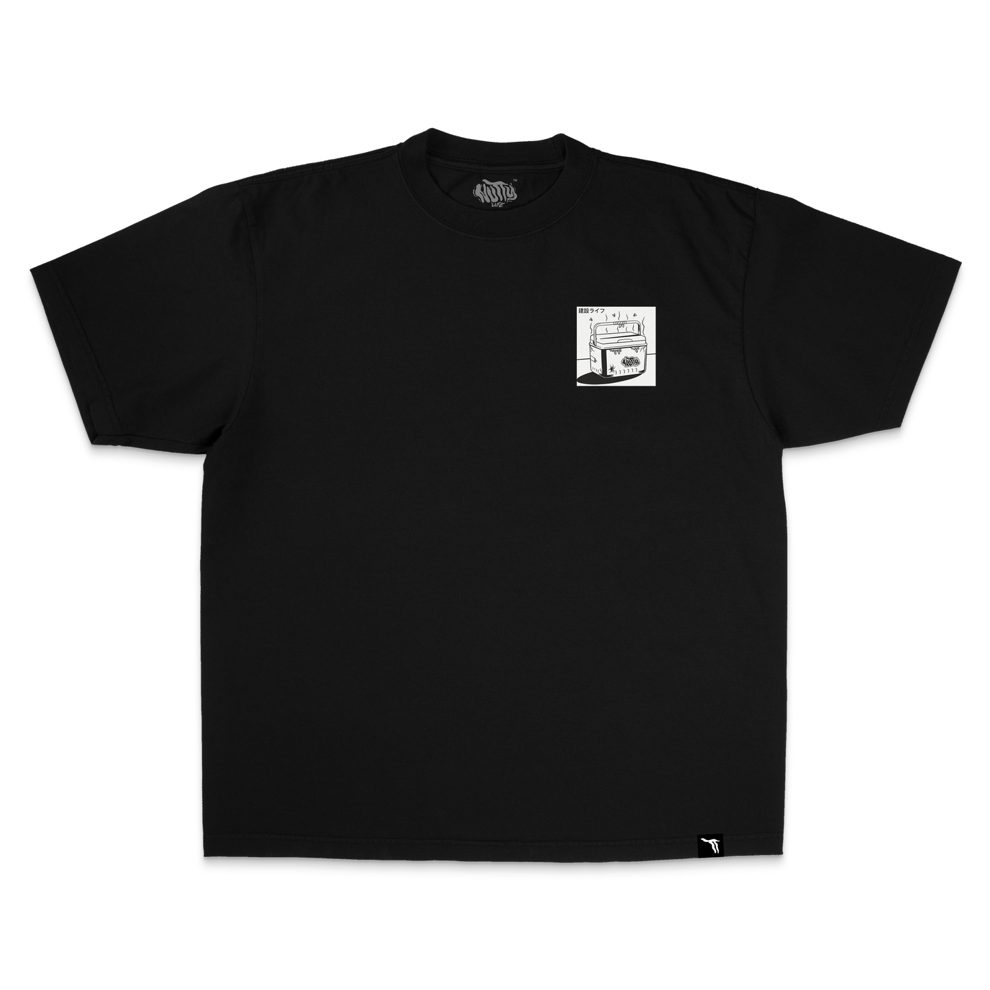 Nutty Manga Black T-Shirt
