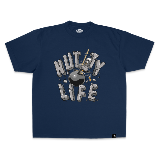 Nutty Wrecking Ball Navy T-Shirt