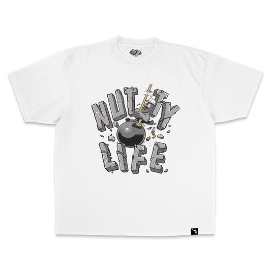 Nutty Wrecking Ball White T-Shirt