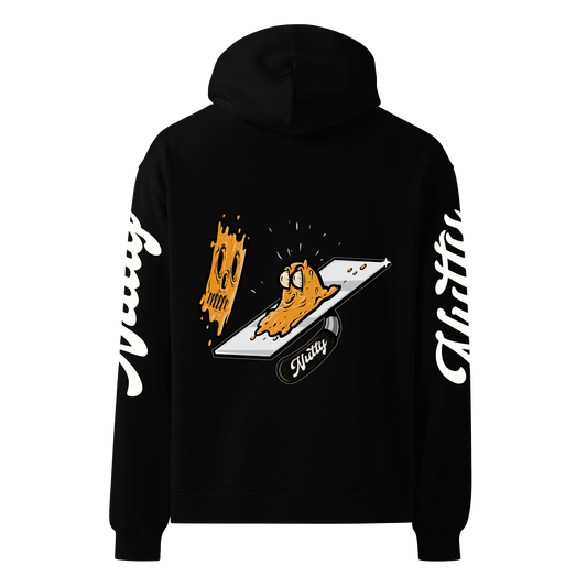 Dead Plaster Black Midweight Pullover Hoodie