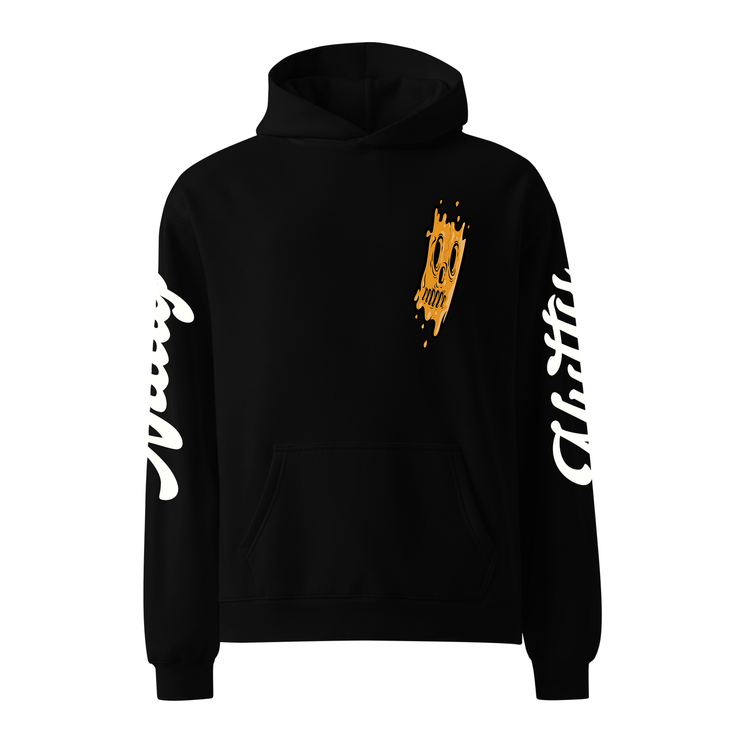 Dead Plaster Black Midweight Pullover Hoodie