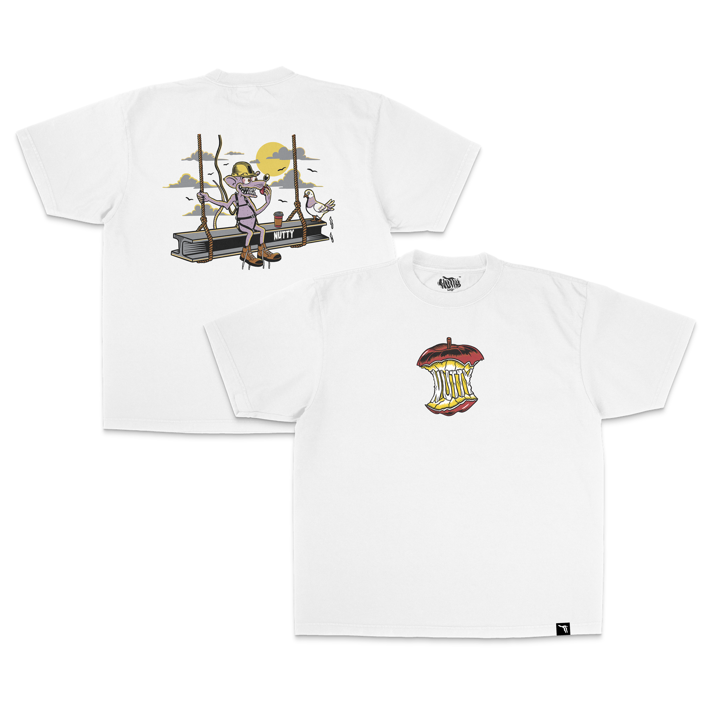 Nutty Apple White T-Shirt